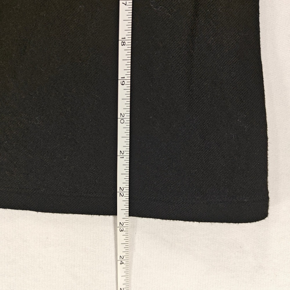 Banana Republic Luxespun Mock Neck Sleeveless Top Black XXS Petite Stretch Shell - Picture 6 of 6